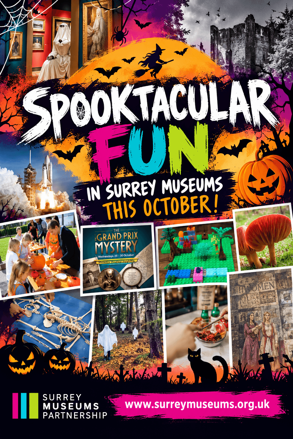 October 2026 Events Poster Surrey Museums